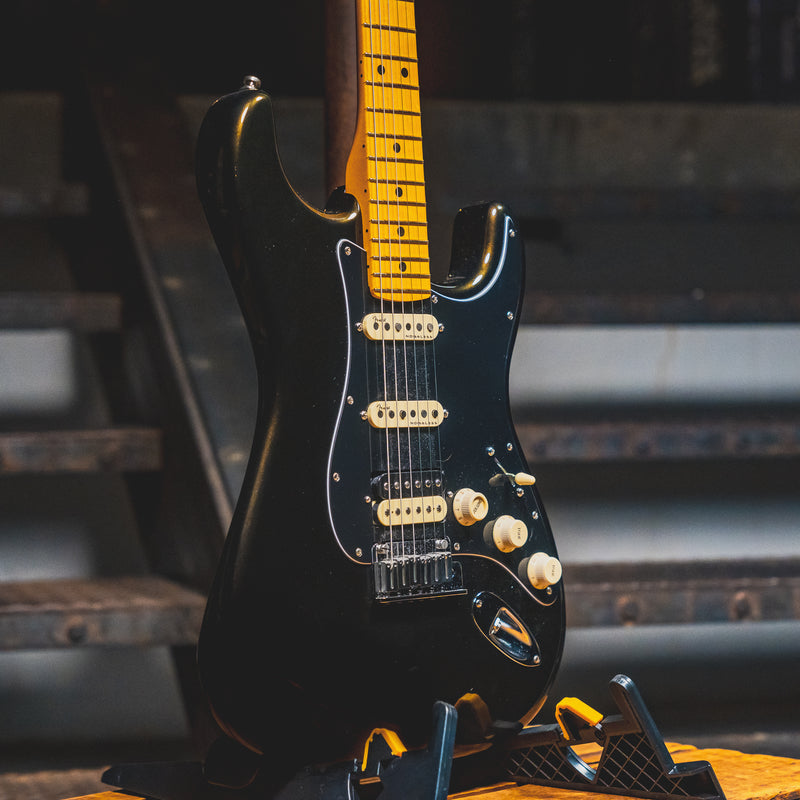 2020 Fender American Ultra Stratocaster HSS Electric Guitar, Texas Tea w/ OHSC - Used