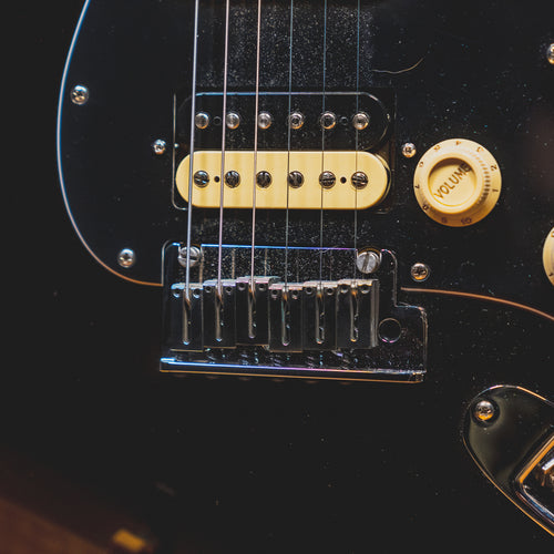 2020 Fender American Ultra Stratocaster HSS Electric Guitar, Texas Tea w/ OHSC - Used