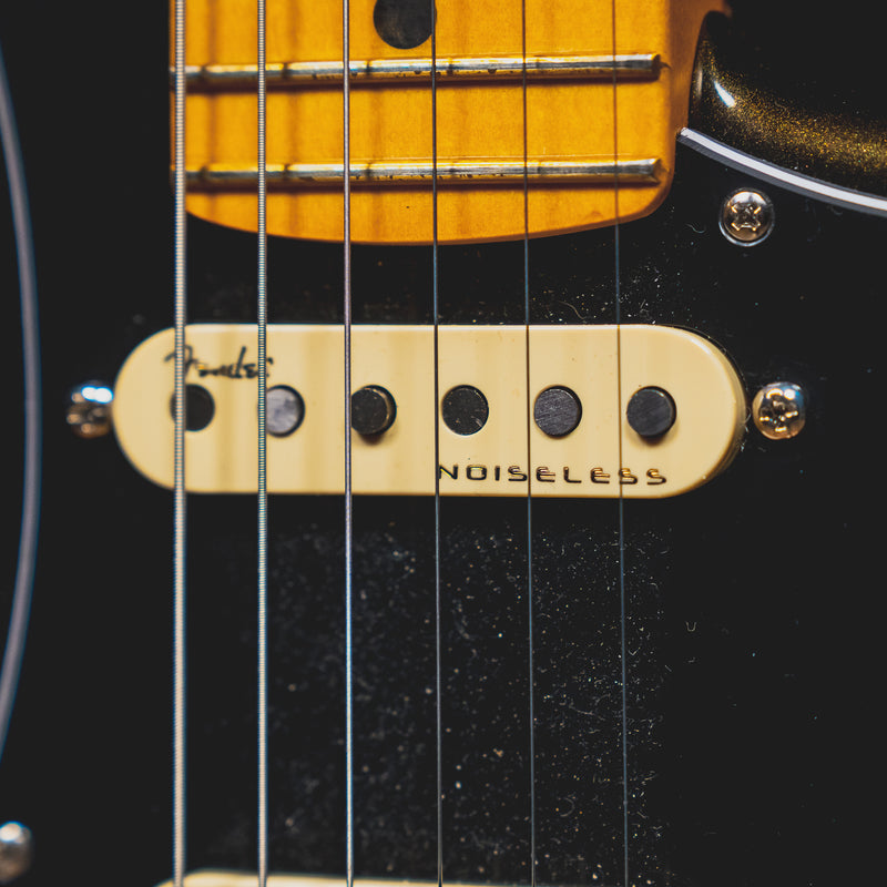 2020 Fender American Ultra Stratocaster HSS Electric Guitar, Texas Tea w/ OHSC - Used