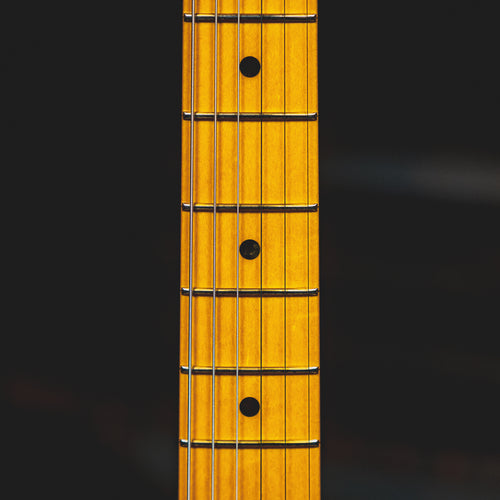 2020 Fender American Ultra Stratocaster HSS Electric Guitar, Texas Tea w/ OHSC - Used