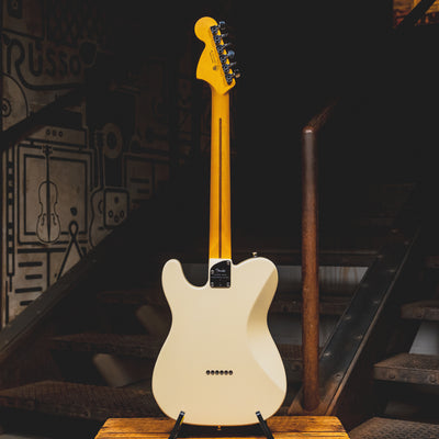 2021 Fender American Professional II Telecaster Deluxe Electric Guitar, Olympic White w/OHSC - Used
