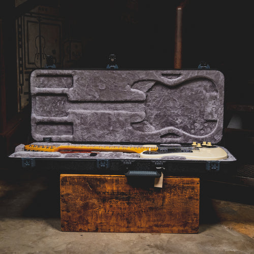 2021 Fender American Professional II Telecaster Deluxe Electric Guitar, Olympic White w/OHSC - Used