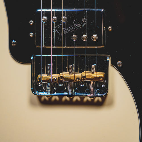 2021 Fender American Professional II Telecaster Deluxe Electric Guitar, Olympic White w/OHSC - Used