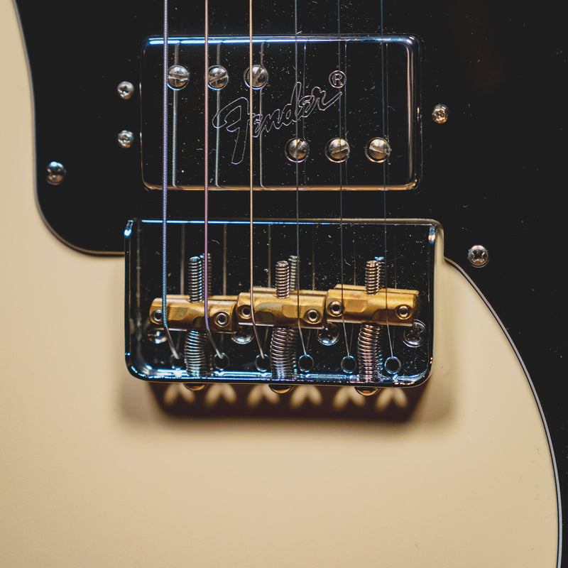 2021 Fender American Professional II Telecaster Deluxe Electric Guitar, Olympic White w/OHSC - Used