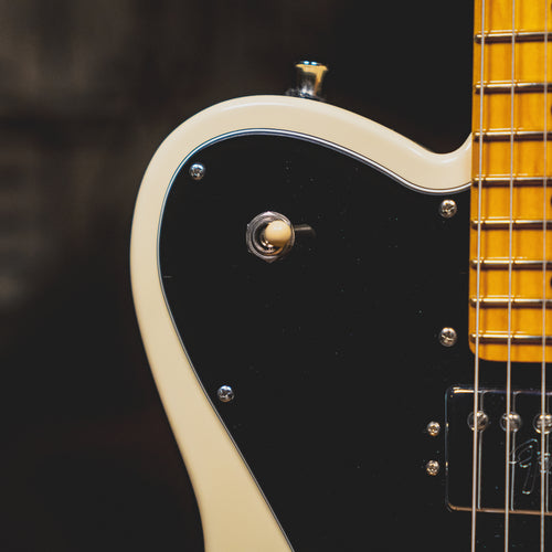 2021 Fender American Professional II Telecaster Deluxe Electric Guitar, Olympic White w/OHSC - Used
