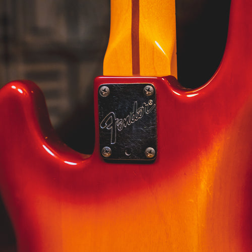 1983 Fender Precision Bass Guitar, Sienna Burst w/OHSC - Used