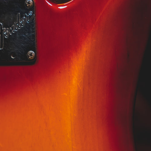 1983 Fender Precision Bass Guitar, Sienna Burst w/OHSC - Used