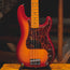 1983 Fender Precision Bass Guitar, Sienna Burst w/OHSC - Used