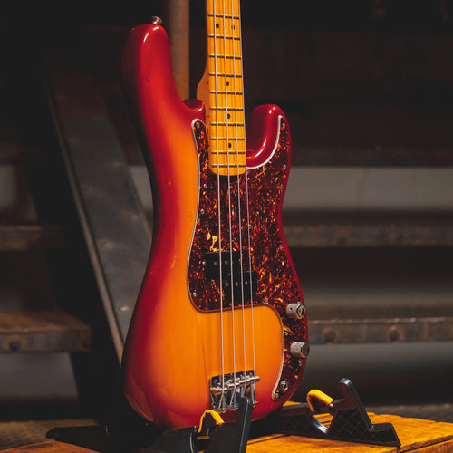 1983 Fender Precision Bass Guitar, Sienna Burst w/OHSC - Used