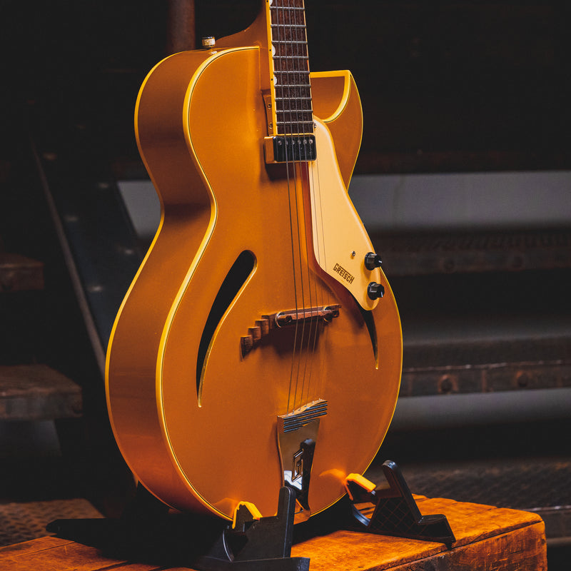 1999 Gretsch Historic Series G3967 Synchromatic Archtop Electric Guitar, Gold w/ HSC - Used