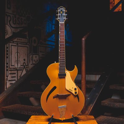 1999 Gretsch Historic Series G3967 Synchromatic Archtop Electric Guitar, Gold w/ HSC - Used