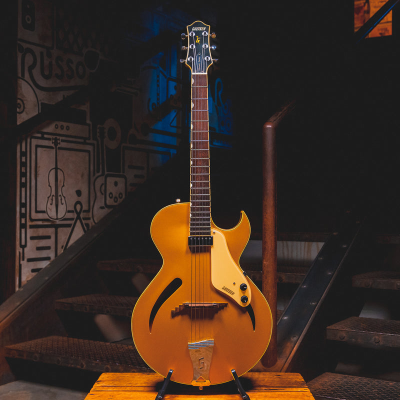 1999 Gretsch Historic Series G3967 Synchromatic Archtop Electric Guitar, Gold w/ HSC - Used