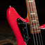 2007 Fender CIJ Deluxe Jaguar Bass Guitar, Hot Rod Red - Used