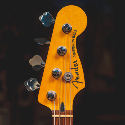 2013 Fender Dimension Electric Bass Guitar, Black w/Gig Bag - Used