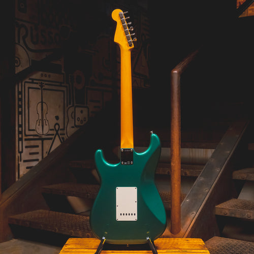 2013 Fender AVRI '59 Stratocaster Electric Guitar, Sherwood Green Metallic w/OHSC - Used