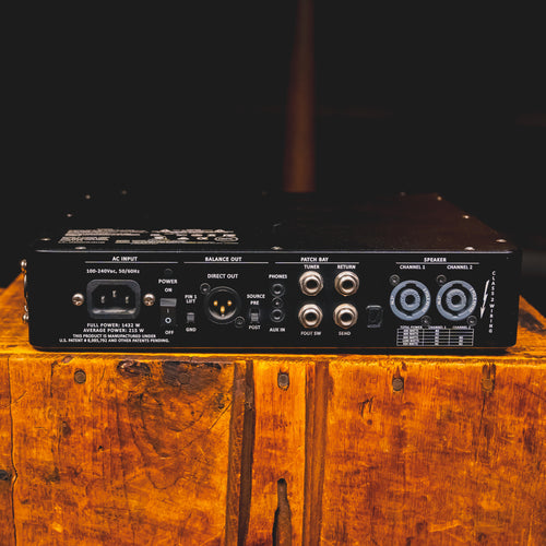 Gallien Krueger Fusion 1200S Ultra-Light 1200-Watt Bass Amp Head - Used