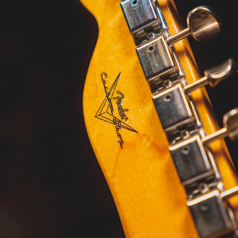 2010 Fender Custom Shop Telecaster Custom Electric Guitar, 3-Tone Sunburst w/OHSC - Used