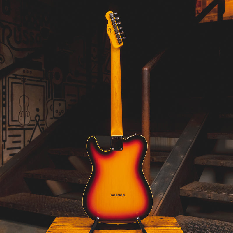 2010 Fender Custom Shop Telecaster Custom Electric Guitar, 3-Tone Sunburst w/OHSC - Used