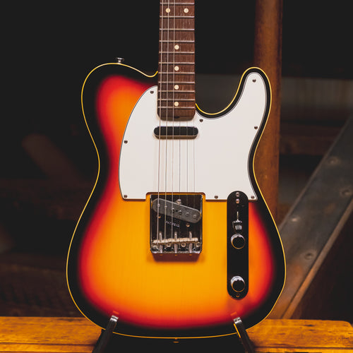 2010 Fender Custom Shop Telecaster Custom Electric Guitar, 3-Tone Sunb