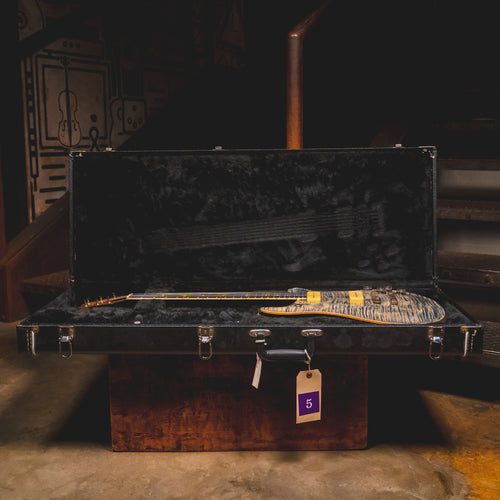 2018 PRS McCarty 594 10 Top Electric Guitar, Faded Whale Blue W/OHSC - Used