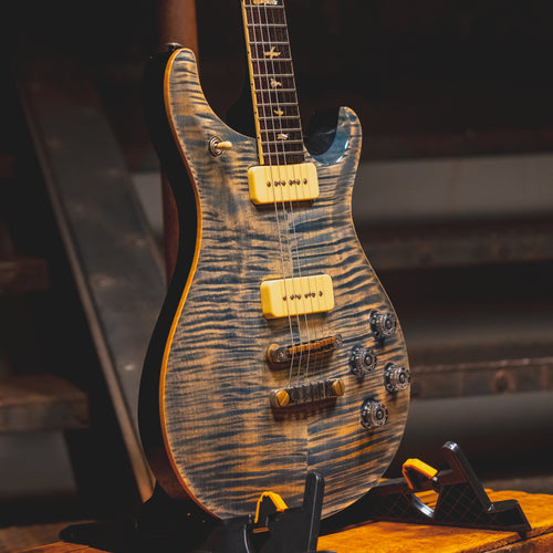 2018 PRS McCarty 594 10 Top Electric Guitar, Faded Whale Blue W/OHSC - Used
