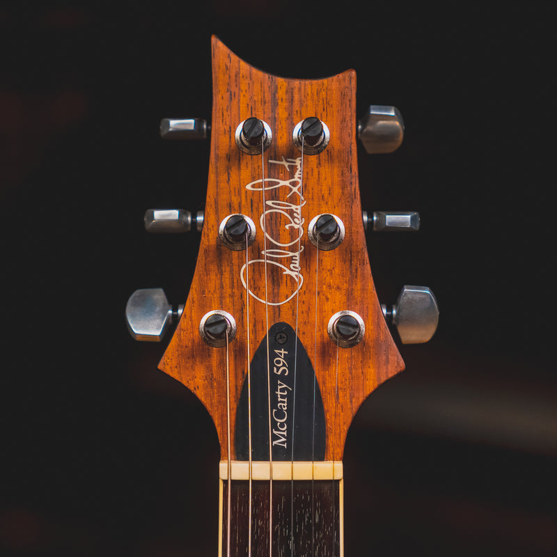 2018 PRS McCarty 594 10 Top Electric Guitar, Faded Whale Blue W/OHSC - Used