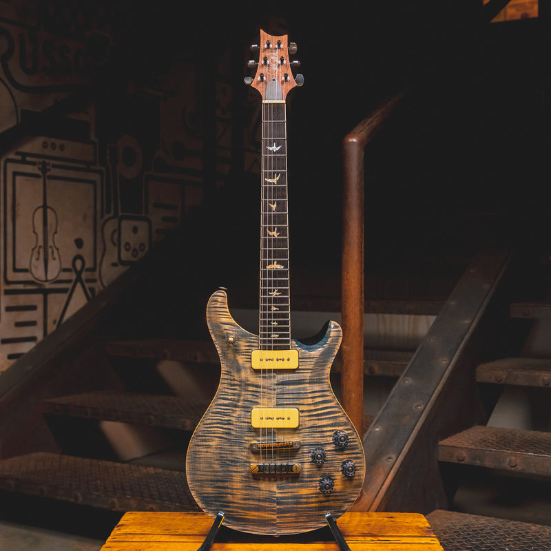 2018 PRS McCarty 594 10 Top Electric Guitar, Faded Whale Blue W/OHSC - Used