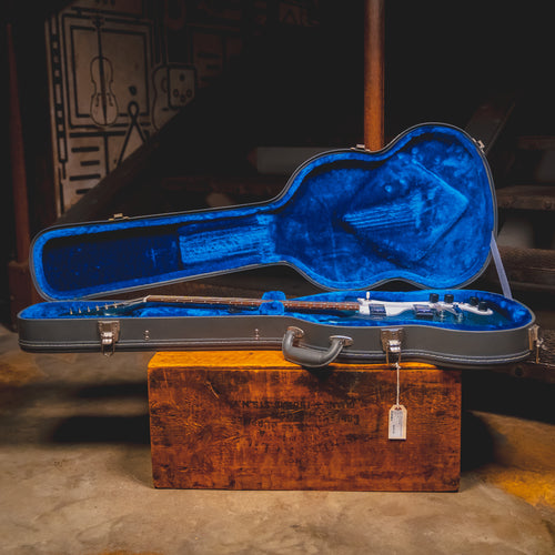 2023 Epiphone Wilshire 150th Anniversary Electric Guitar, Pacific Blue w/OHSC - Used