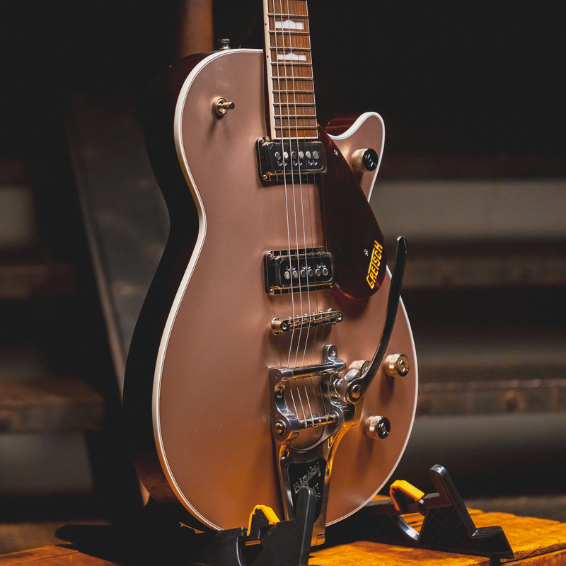 2020 Gretsch G6128T Player Edition Jet Electric Guitar, Sahara Metallic w/OHSC - Used