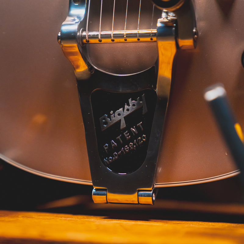 2020 Gretsch G6128T Player Edition Jet Electric Guitar, Sahara Metallic w/OHSC - Used