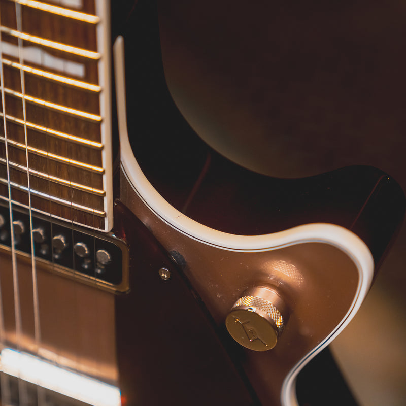 2020 Gretsch G6128T Player Edition Jet Electric Guitar, Sahara Metallic w/OHSC - Used