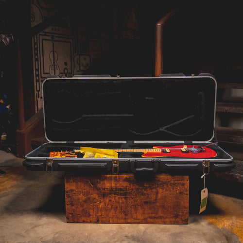 2006 Music Man Axis Electric Guitar, Translucent Red w/OHSC - Used