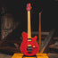 2006 Music Man Axis Electric Guitar, Translucent Red w/OHSC - Used