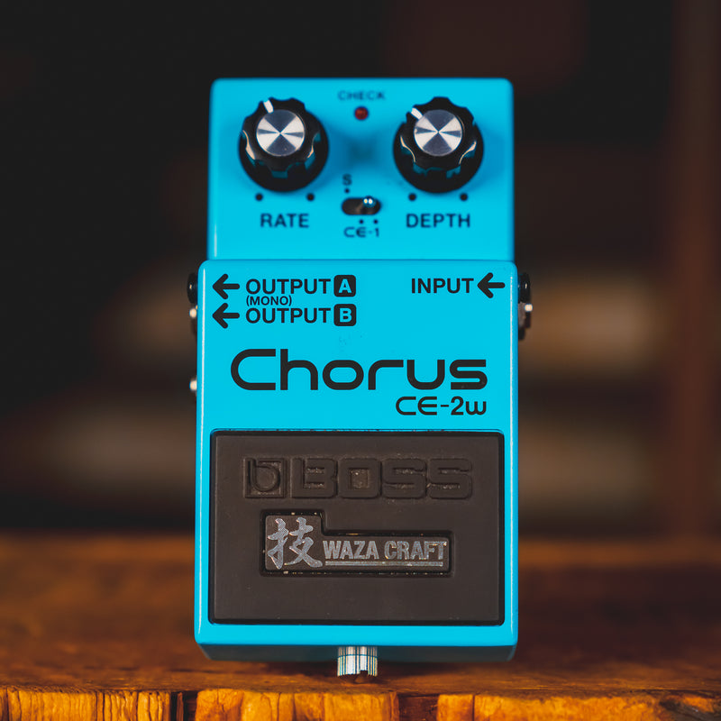 Boss CE-2W Chorus Effect Pedal w/Original Box - Used