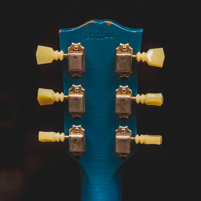 2023 Gibson Custom Shop '64 SG Murphy Lab Light Aged, Pelham Blue w/OHSC - Used