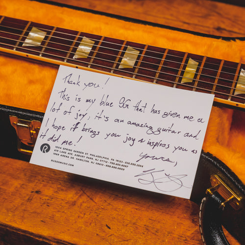 2023 Gibson Custom Shop '64 SG Murphy Lab Light Aged, Pelham Blue w/OHSC - Used