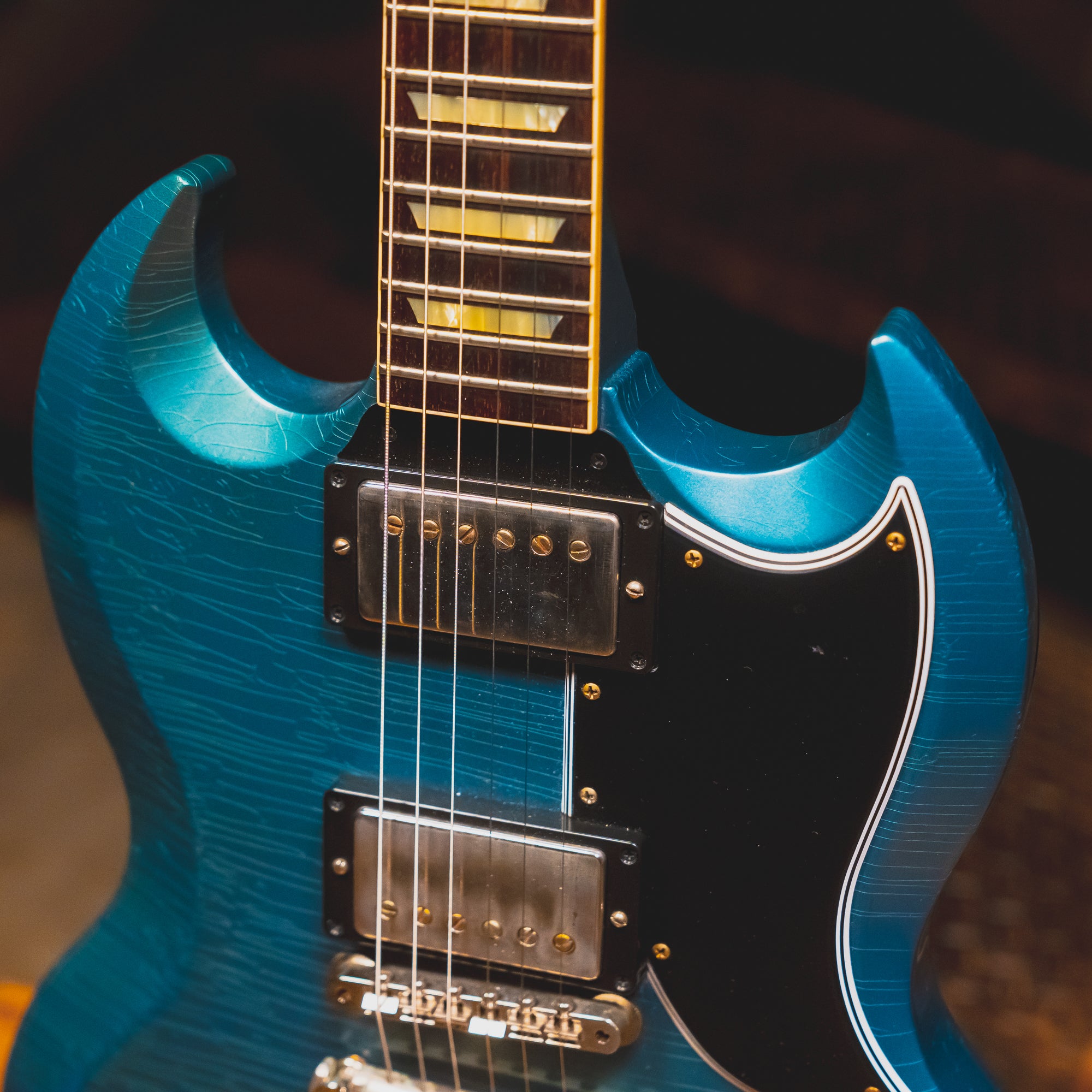 【新品未使用】Gibson Custom shop 2023年製 2023 Gibson Custom Shop '64 SG Murphy Lab Light Aged, Pelham Blue