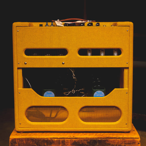 2014 Fender '57 Bandmaster Reissue Guitar Combo Amplifier, Tweed w/Cover - Used