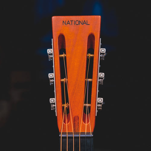 2018 National Reso-Phonic Black Rust Resonator w/ OHSC - Used