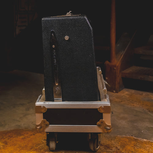 1965 Fender Twin Reverb Guitar Combo Tube Amplifier w/Calzone Case - Used