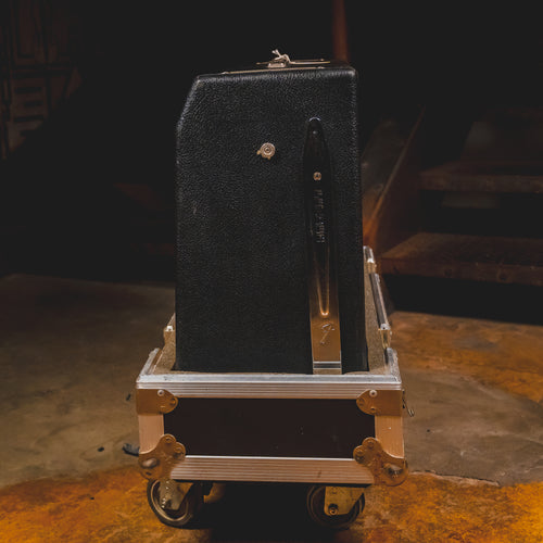 1965 Fender Twin Reverb Guitar Combo Tube Amplifier w/Calzone Case - Used