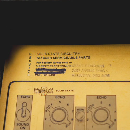 1970's Maestro Echoplex EP-3 Tape Delay Effect Unit w/Calzone Case - Used