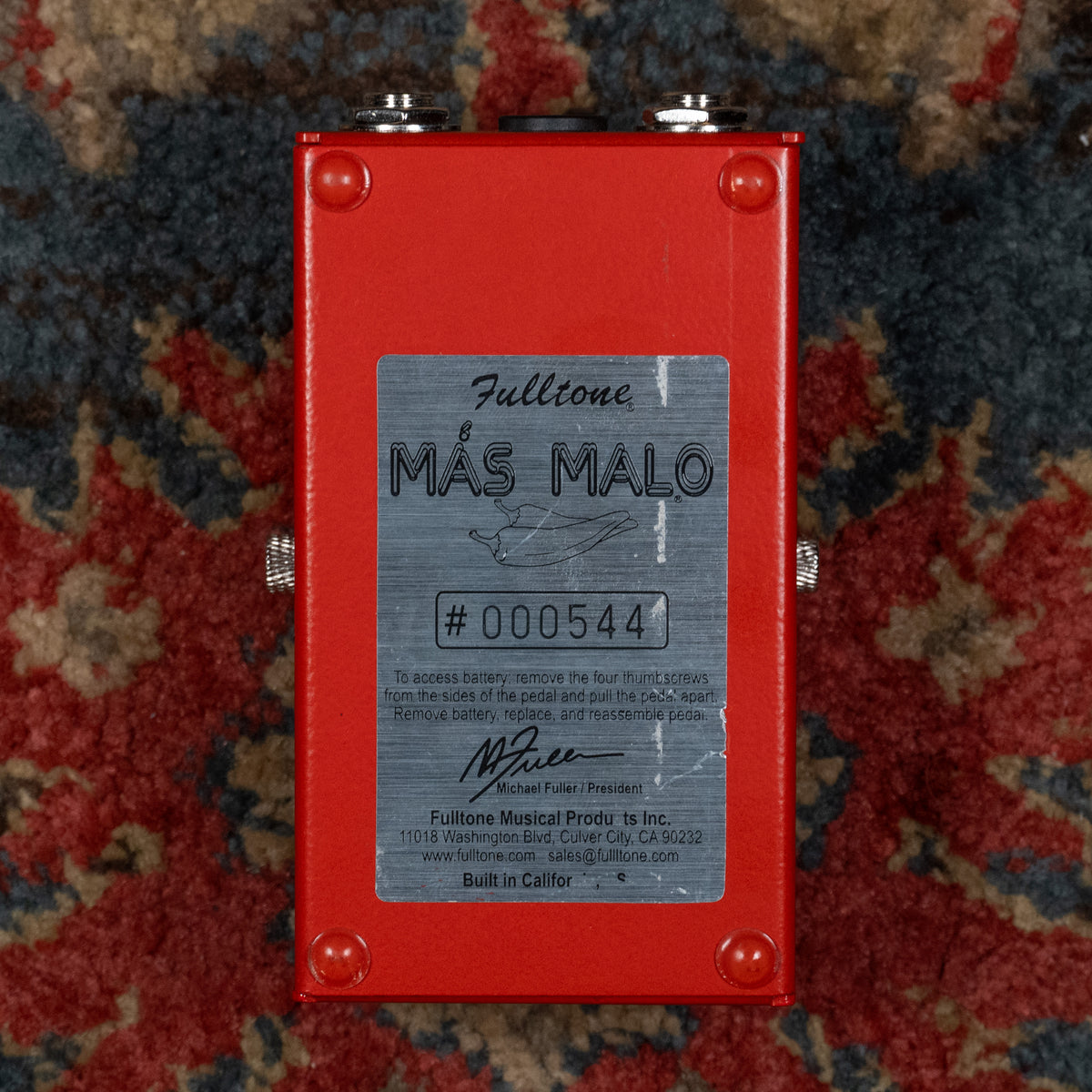 Fulltone Mas Malo Distortion/Fuzz Effect Pedal - Used