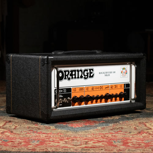 2021 Orange Rockerverb 100 MkIII Tube Guitar Amplifier Head, 100-Watts - Used