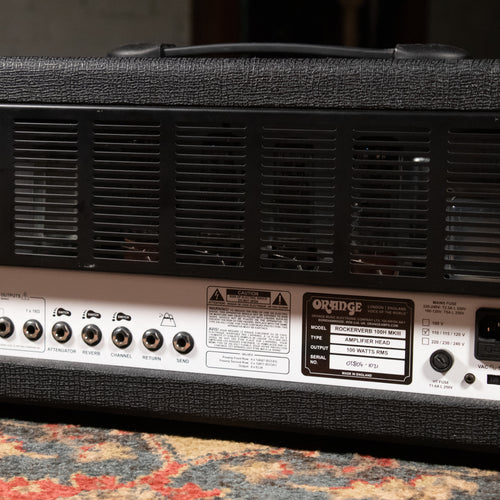 2021 Orange Rockerverb 100 MkIII Tube Guitar Amplifier Head, 100-Watts - Used