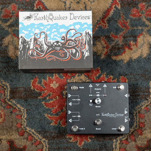 EarthQuaker Devices Swiss Things Pedalboard Reconciler Utility Routing Pedal w/Box - Used