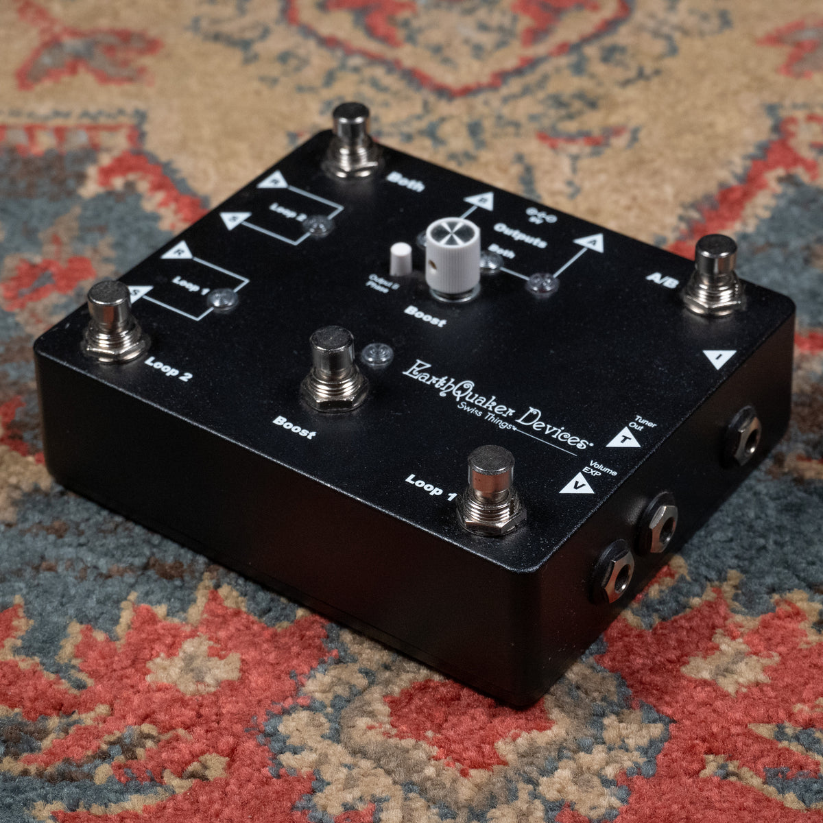 EarthQuaker Devices Swiss Things Pedalboard Reconciler Utility Routing Pedal w/Box - Used