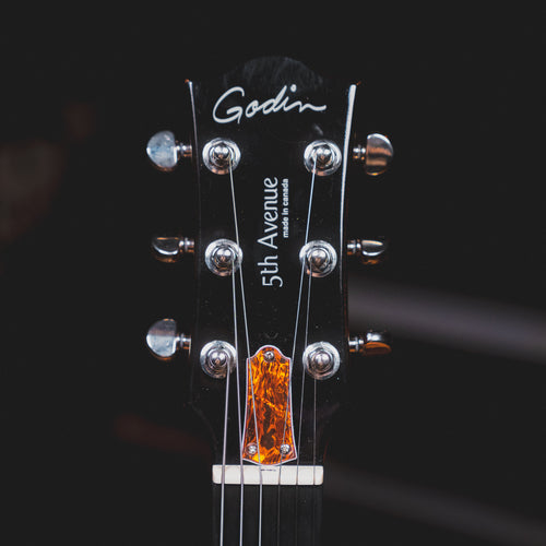 2022 Godin 5th Avenue Electric Guitar, Natural w/ HSC - Used