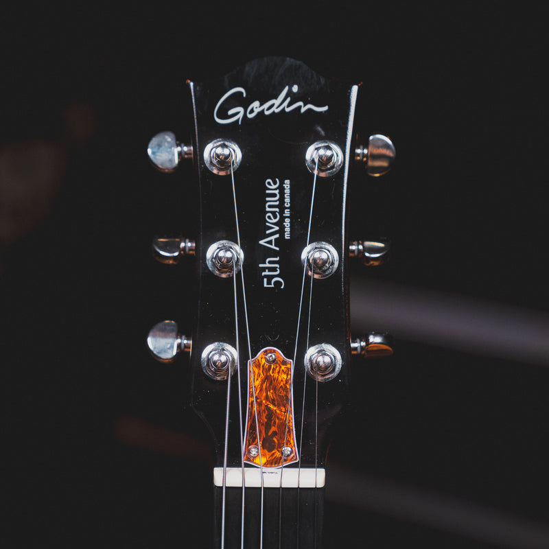 2022 Godin 5th Avenue Electric Guitar, Natural w/ HSC - Used