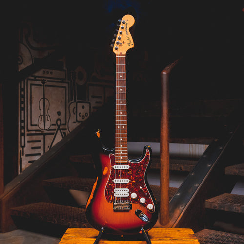 2006 Fender Highway One Stratocaster HSS Electric Guitar 3-Tone Sunburst w/ HSC - Used